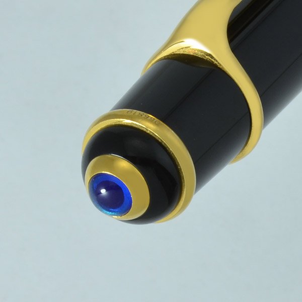 Cartier Diabolo Fountain Pen - Full Size, Black Composite, Gold